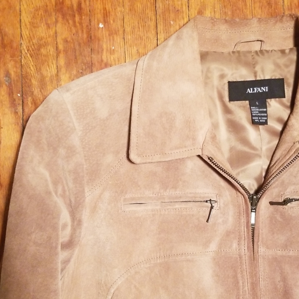 ALFANI suede jacket - Picture 3 of 8